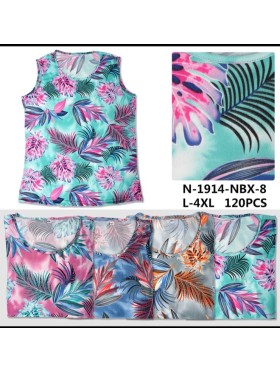 Bluzki damskie Polskie, Size l-4xl, paczka 12szt mix kolor