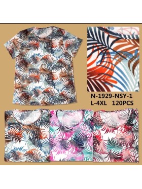 Bluzki damskie Polskie, Size l-4xl, paczka 12szt mix kolor