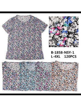 Bluzki damskie Polskie, Size l-4xl, paczka 12szt mix kolor