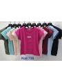 Bluzki damskie Tureckie, size standard ,paczka 12szt mix kolor