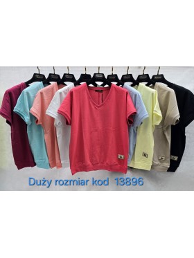 Bluzki damskie Tureckie, size standard ,paczka 12szt mix kolor