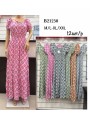 Sukienki damskie , size m-2xl, paczka 12szt, mix kolor