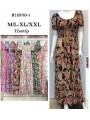 Sukienki damskie , size m-2xl, paczka 12szt, mix kolor