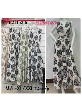Sukienki damskie , size m-2xl, paczka 12szt, mix kolor