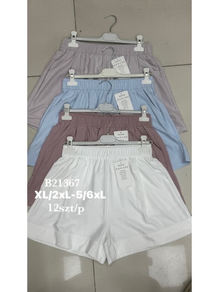 Spodenki damskie , size xl-6xl, paczka 12szt, mix kolor