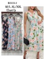 Sukienki damskie , size m-2xl, paczka 12szt, mix kolor