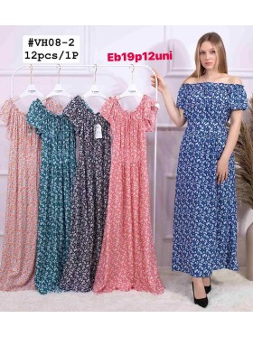 Sukienki damskie , size uni, paczka 12szt, mix kolor