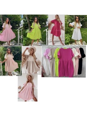 Sukienki  damskie , Size uni,paczka 6szt,mix kolor