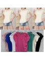 Bluzki damskie , Size m-2xl,paczka 12szt,mix kolor