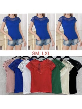 Bluzki damskie , Size s-xl,paczka 12szt,mix kolor