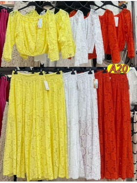 Komplety damskie wloskie, Size uni ,paczka 6szt,mix kolor