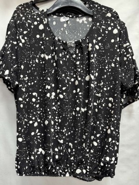 Bluzki damskie Polskie, Size m-3xl, paczka 5szt 1kolor