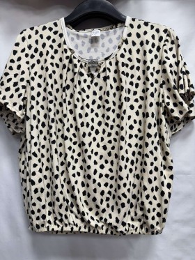 Bluzki damskie Polskie, Size m-3xl, paczka 5szt 1kolor