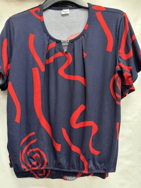 Bluzki damskie Polskie, Size m-3xl, paczka 5szt 1kolor