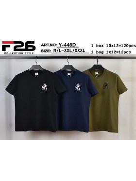 Bluzki MĘSKA , size M-3XL, paczka 12szt,mix kolor