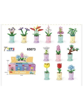 ZABAWKI FLOWER .12SZT / PACZKA, KOLOR JAK NA ZDZIĘCIU
