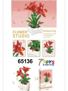 ZABAWKI flower.3 SZT / PACZKA, KOLOR JAK NA ZDZIĘCIU