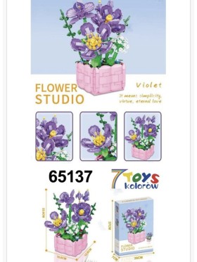 ZABAWKI flower.3 SZT / PACZKA, KOLOR JAK NA ZDZIĘCIU