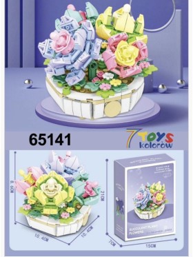 ZABAWKI flower.3 SZT / PACZKA, KOLOR JAK NA ZDZIĘCIU