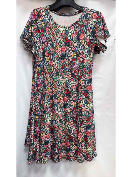 Sukienki damskie Polskie, Size M-2XL, paczka 4szt 1kolor