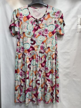 Sukienki damskie Polskie, Size M-2XL, paczka 4szt 1kolor