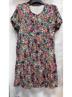 Sukienki damskie Polskie, Size M-2XL, paczka 4szt 1kolor