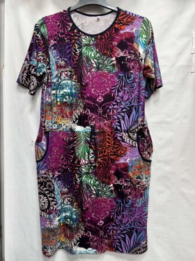 Sukienki damskie Polskie, Size M-2XL, paczka 4szt 1kolor