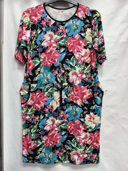 Sukienki damskie Polskie, Size M-2XL, paczka 4szt 1kolor