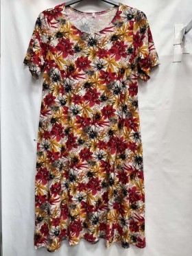 Sukienki damskie Polskie, Size M-2XL, paczka 4szt 1kolor