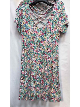 Sukienki damskie Polskie, Size M-2XL, paczka 4szt 1kolor