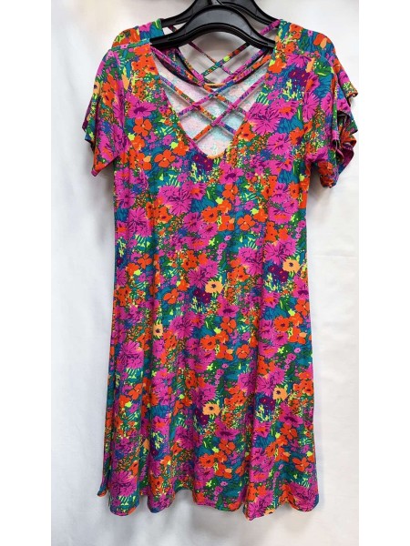 Sukienki damskie Polskie, Size M-2XL, paczka 4szt 1kolor