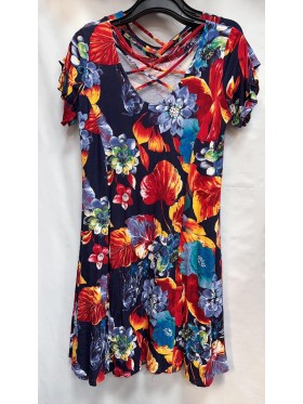 Sukienki damskie Polskie, Size M-2XL, paczka 4szt 1kolor