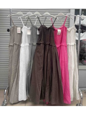 Sukienki damskie Włoski ,size uni  ,paczka 6szt mix kolor