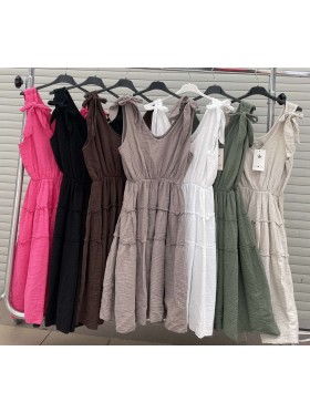 Sukienki damskie Włoski ,size uni  ,paczka 6szt mix kolor