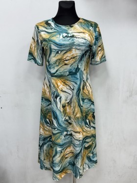 Sukienki damskie Polskie, Size L-4XL, paczka 5szt 1kolor
