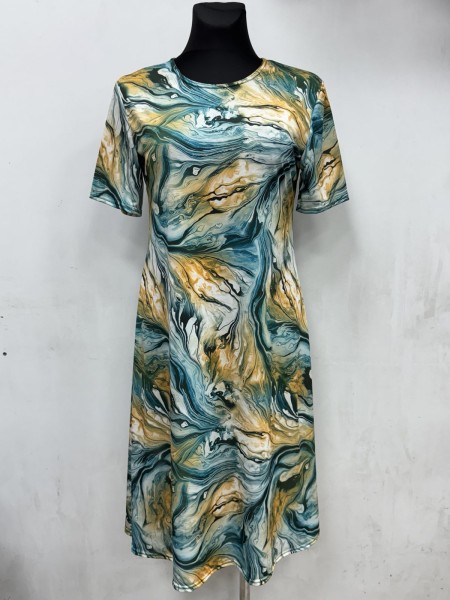 Sukienki damskie Polskie, Size L-4XL, paczka 5szt 1kolor