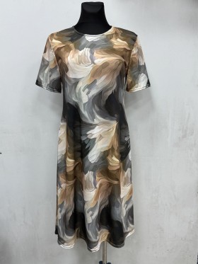 Sukienki damskie Polskie, Size L-4XL, paczka 5szt 1kolor