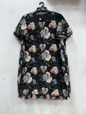 Sukienki damskie Polskie, Size 58-64, paczka 4szt 1kolor