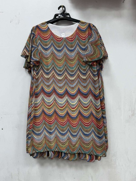 Sukienki damskie Polskie, Size 58-64, paczka 4szt 1kolor