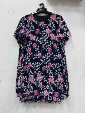Sukienki damskie Polskie, Size 58-64, paczka 4szt 1kolor