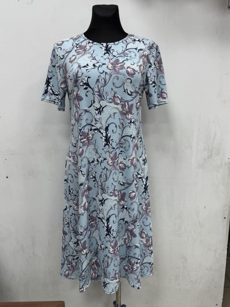 Sukienki damskie Polskie, Size 44-52, paczka 5szt 1kolor