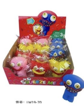 ZABAWKI SQUEEZE .12SZT / PACZKA, KOLOR JAK NA ZDZIĘCIU