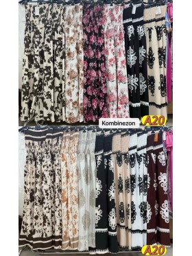 Kombinezony damskie wloskie, Size uni ,paczka 6szt,mix kolor