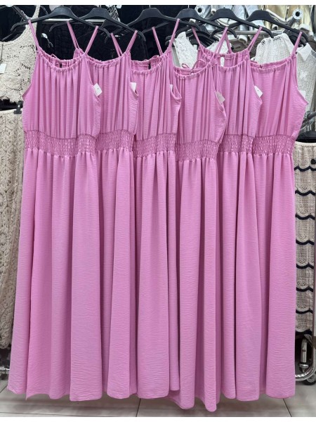 Sukienki damskie wloskie, Size uni ,paczka 6szt,1 kolor