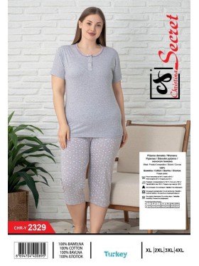Piżama damskie tureckie, Size l-4xl,paczka 12szt,1kolor