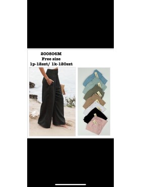 Spodnie damskie , free Size  ,paczka 12szt,mix kolor