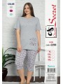 Piżama damskie tureckie, Size l-4xl,paczka 12szt,mix kolor