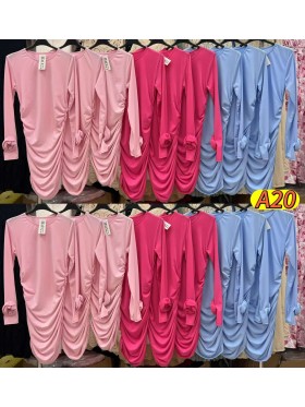 Sukienki damskie wloskie, Size uni ,paczka 6szt,mix kolor