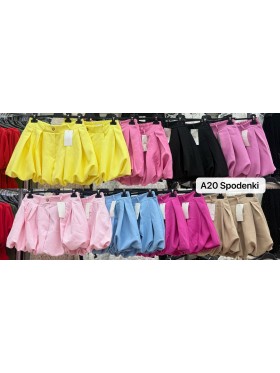 Spodenki damskie wloskie, Size uni ,paczka 6szt,mix kolor