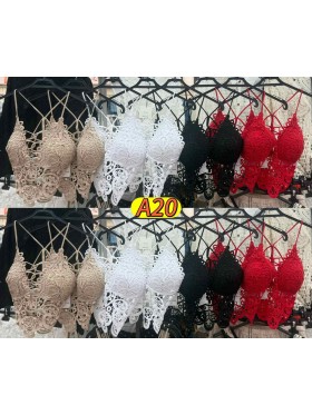 Bluzki damskie wloskie, Size uni ,paczka 6szt,mix kolor